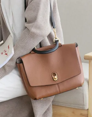 Stylish Leather Womens Handbag Work Bag Work Purse Shoulder Bag for Women