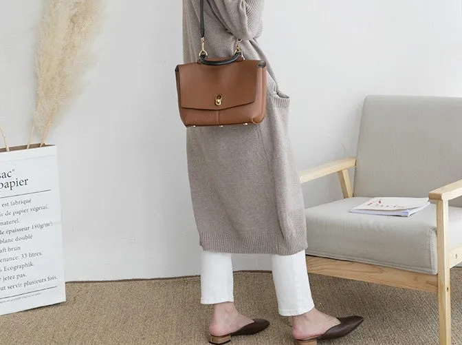 Stylish Leather Womens Handbag Work Bag Work Purse Shoulder Bag for Women