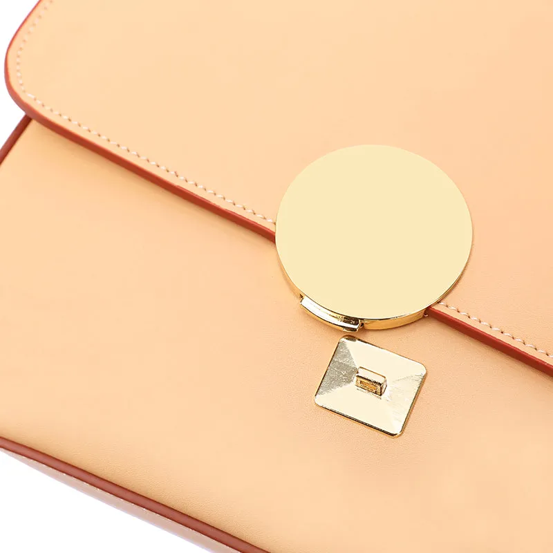 Stylish LEATHER WOMENs Square Handbags SHOULDER BAG Purse FOR WOMEN