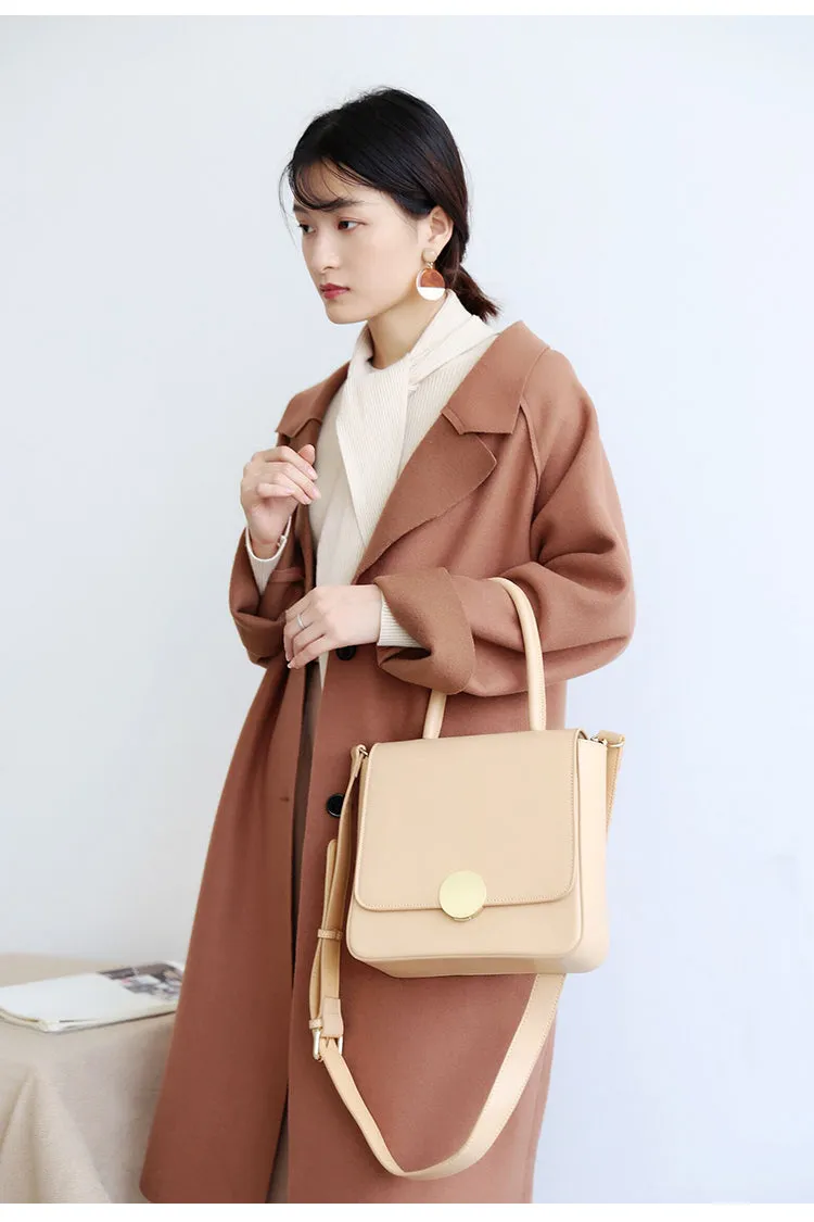 Stylish LEATHER WOMENs Square Handbags SHOULDER BAG Purse FOR WOMEN