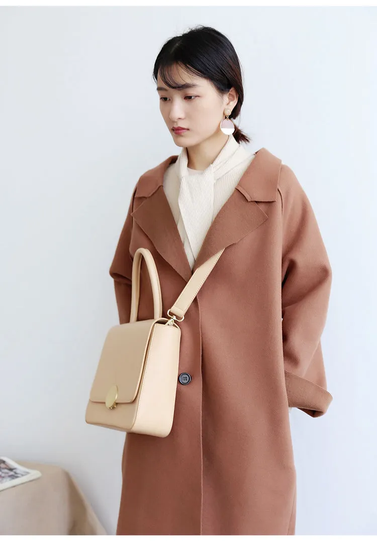 Stylish LEATHER WOMENs Square Handbags SHOULDER BAG Purse FOR WOMEN