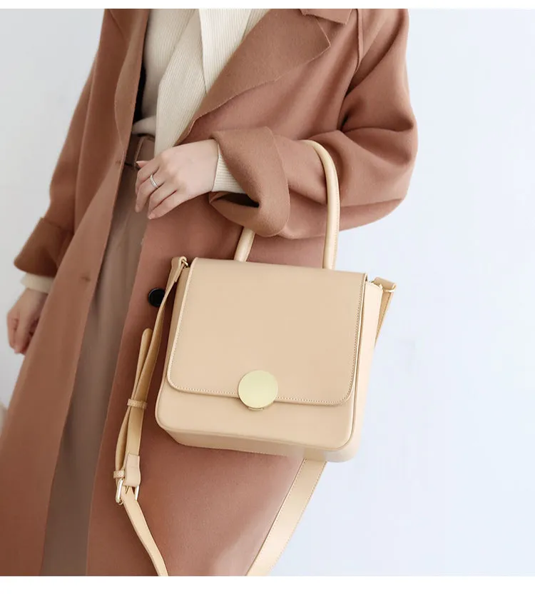 Stylish LEATHER WOMENs Square Handbags SHOULDER BAG Purse FOR WOMEN