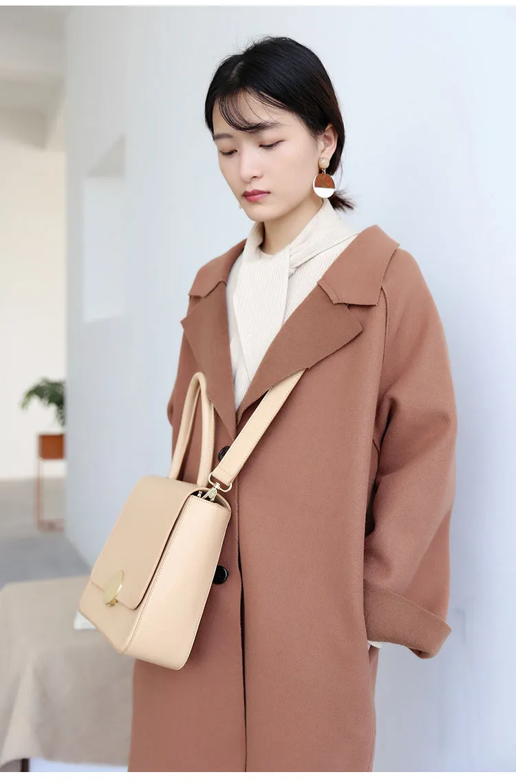 Stylish LEATHER WOMENs Square Handbags SHOULDER BAG Purse FOR WOMEN