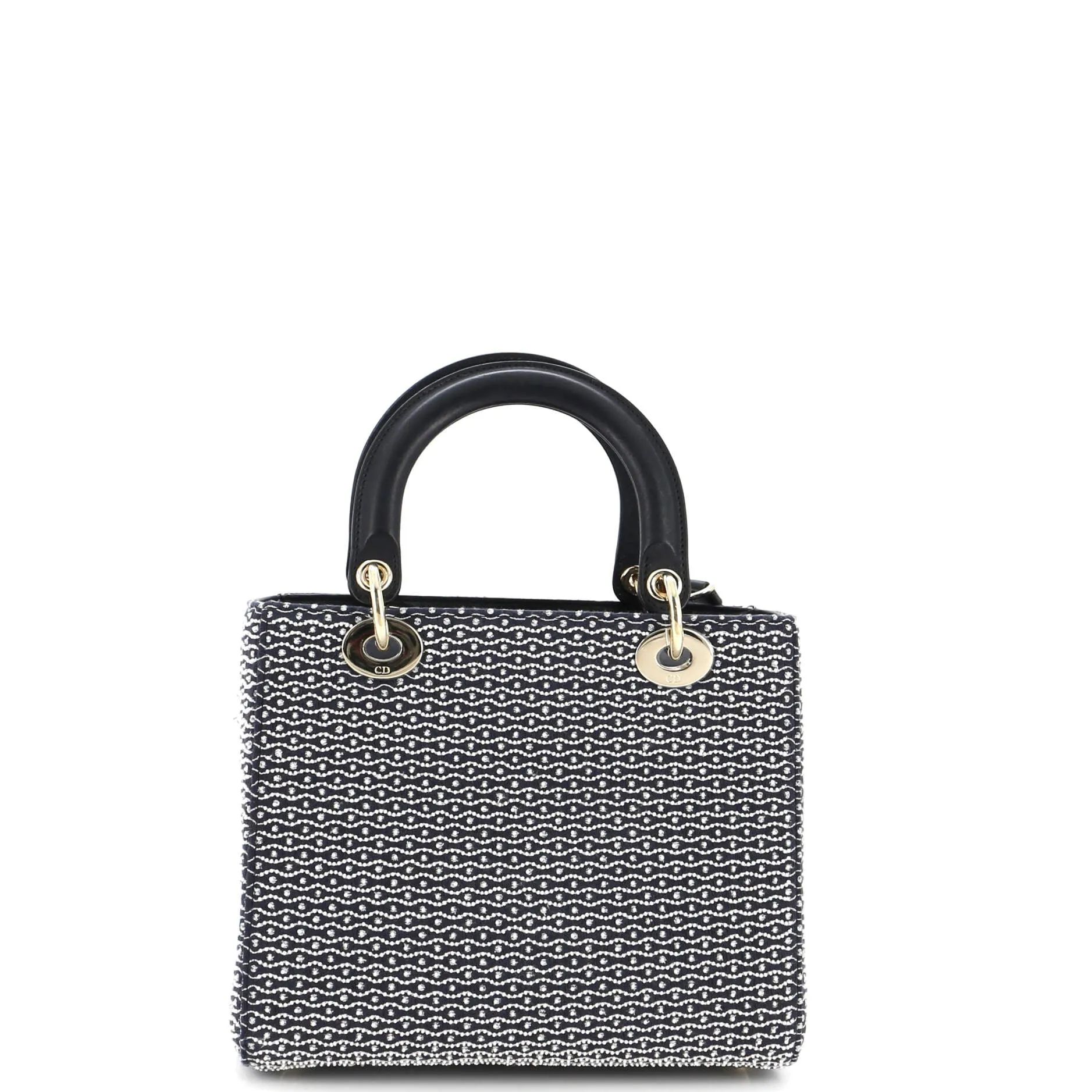 Tarot Lady Dior Bag Embellished Canvas Medium