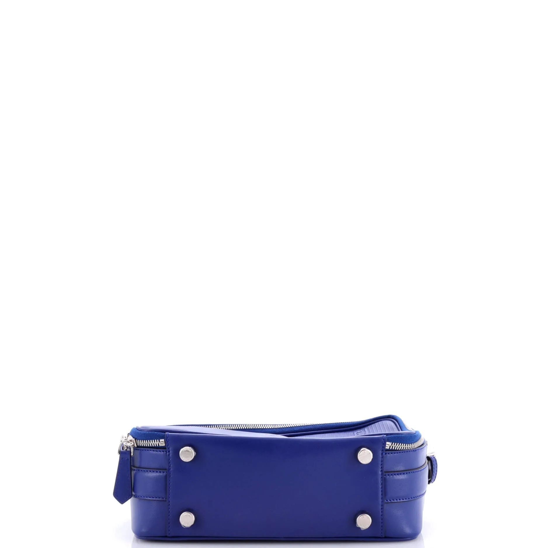 Top Handle Zip Around Travel Messenger Bag Embossed Leather