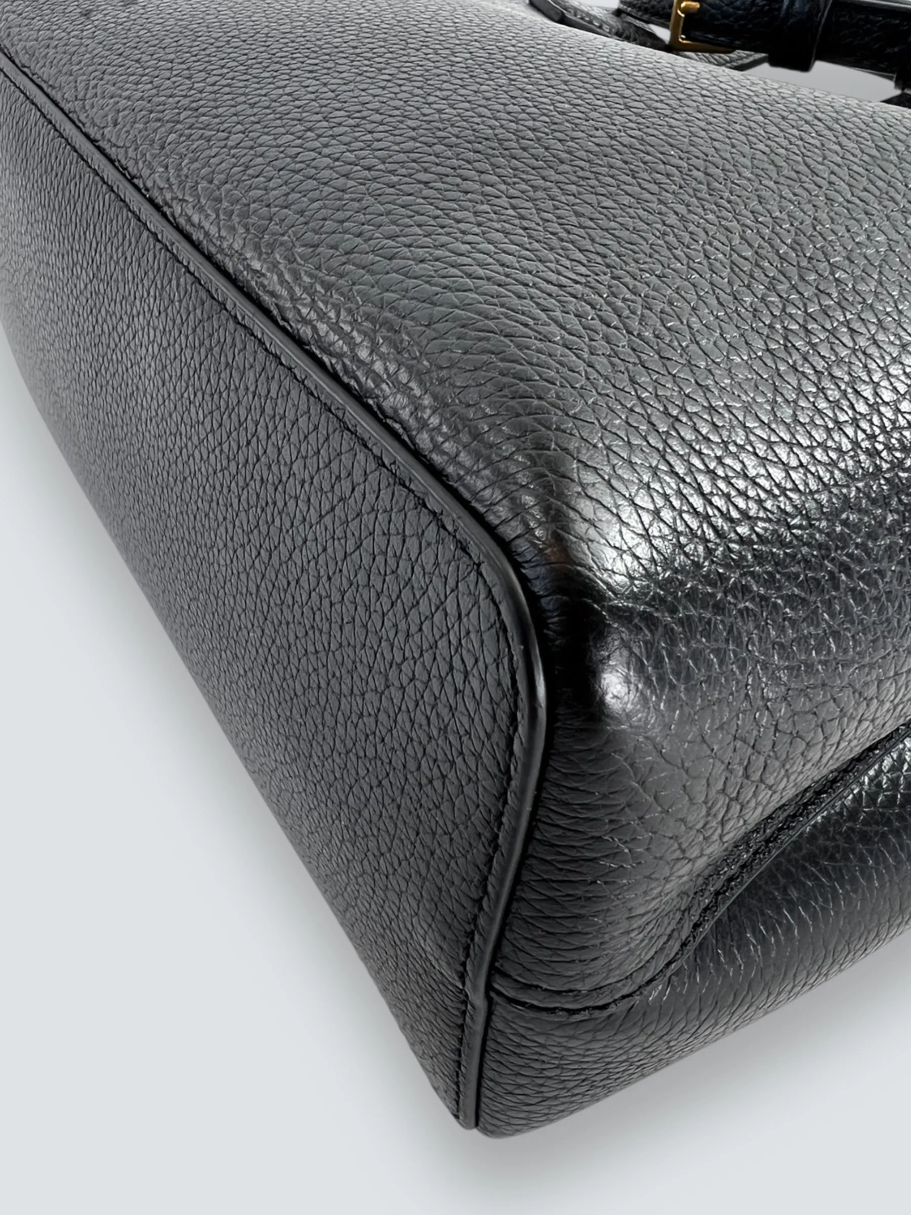 Tory Burch Black Leather Blake Tote