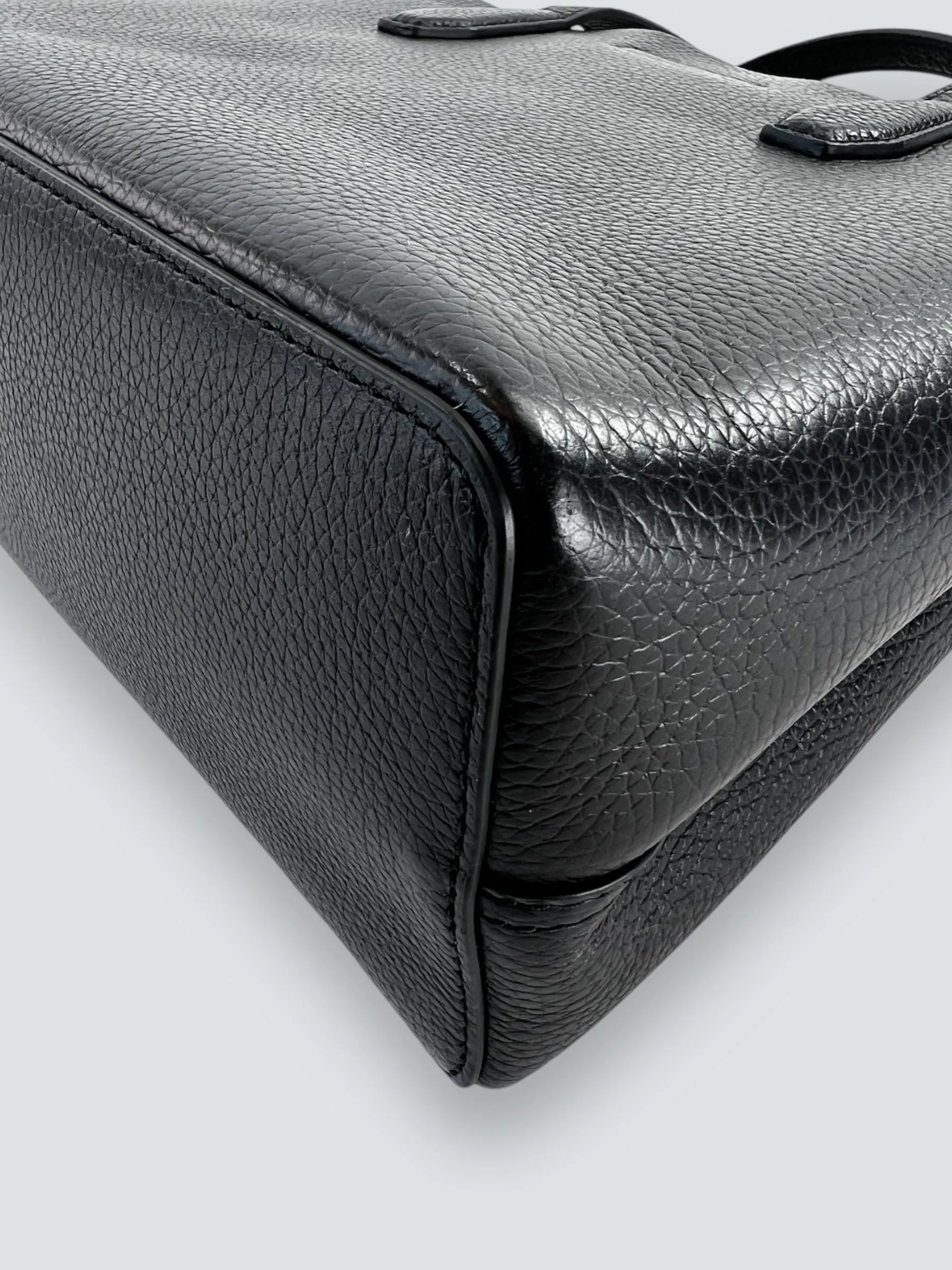 Tory Burch Black Leather Blake Tote