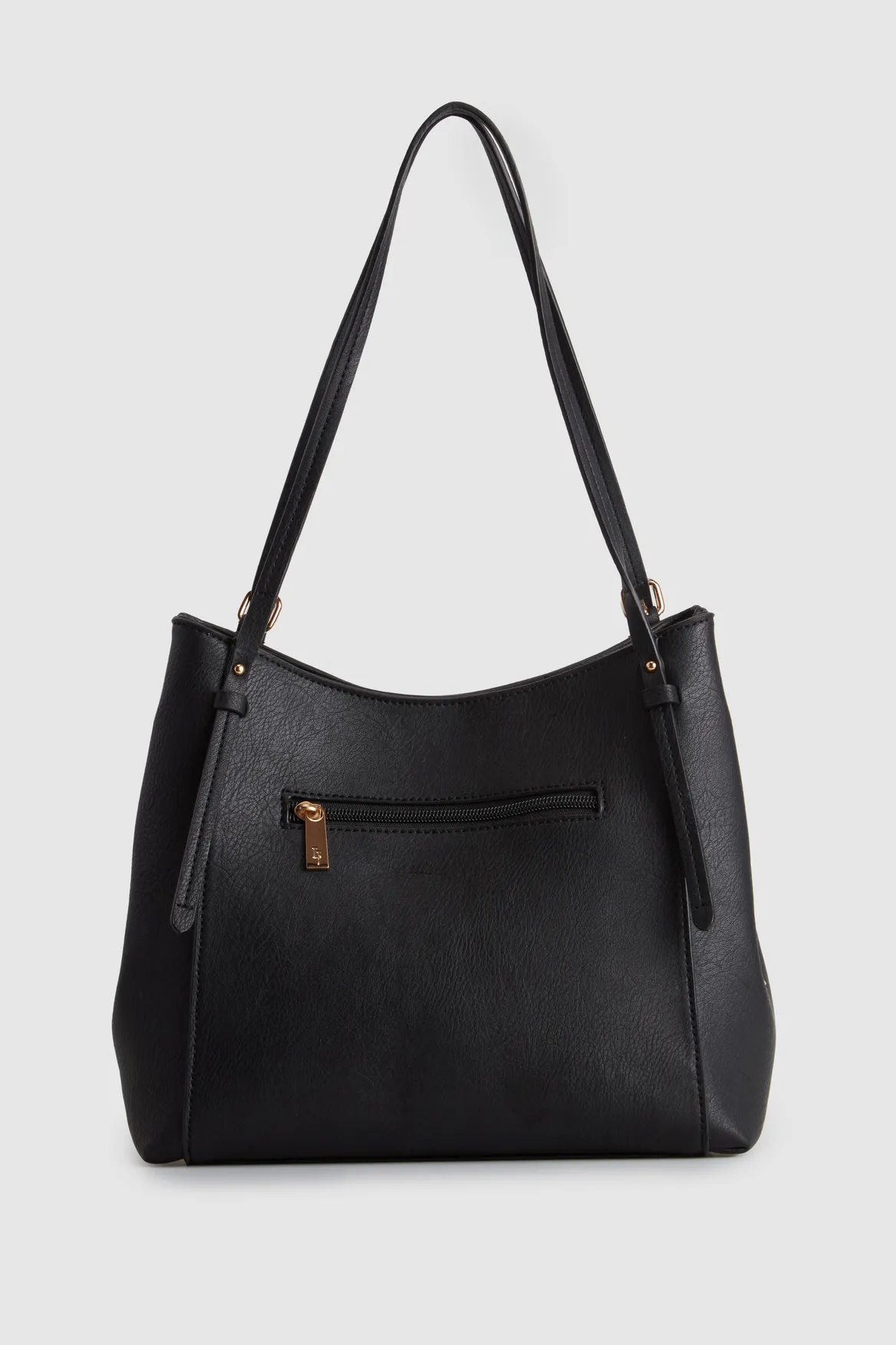 Triple Compartment Tote Bag