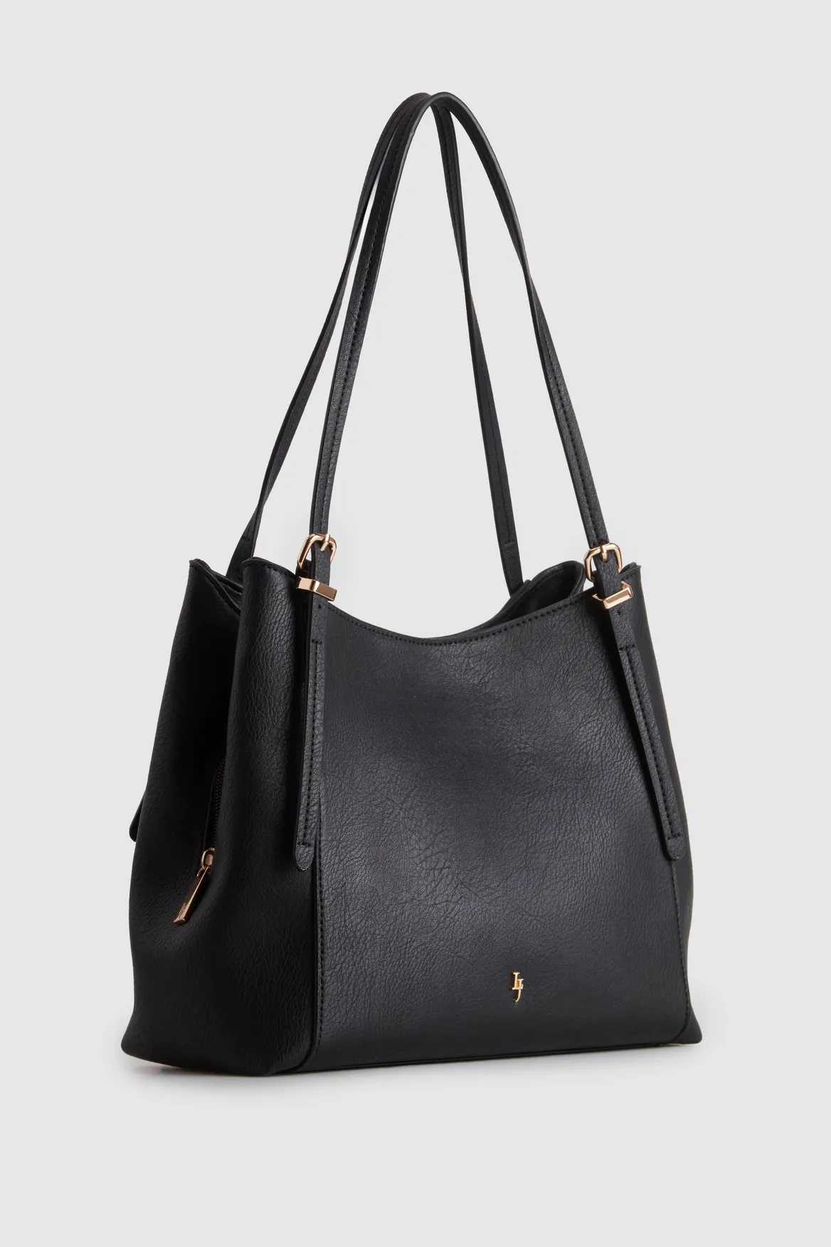 Triple Compartment Tote Bag