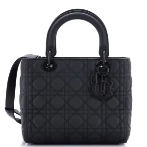 Ultra Matte My ABCDior Lady Dior Bag Cannage Quilt Calfskin