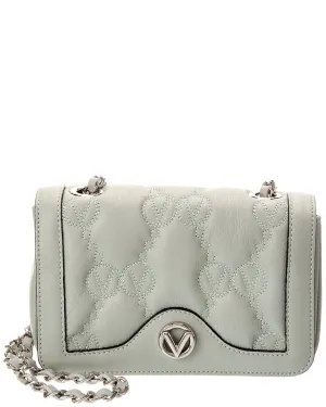 Valentino by Mario Valentino Lady Monogram Leather Shoulder Bag