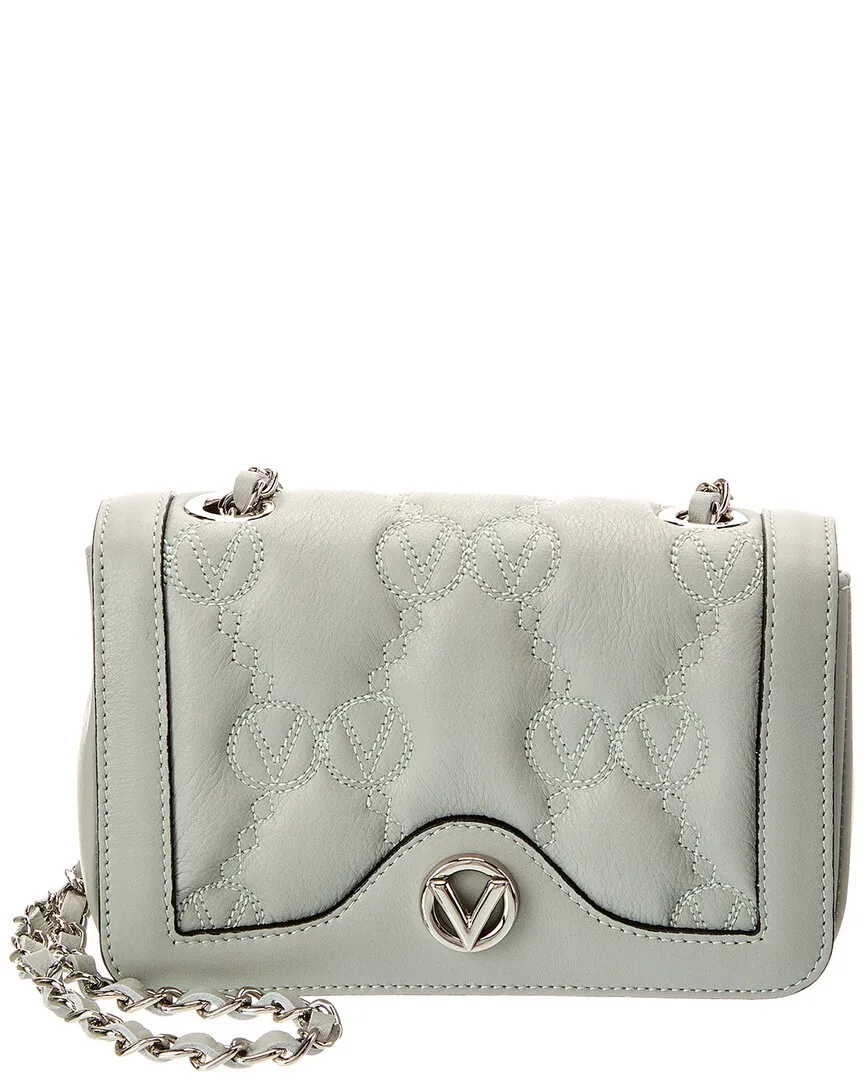 Valentino by Mario Valentino Lady Monogram Leather Shoulder Bag