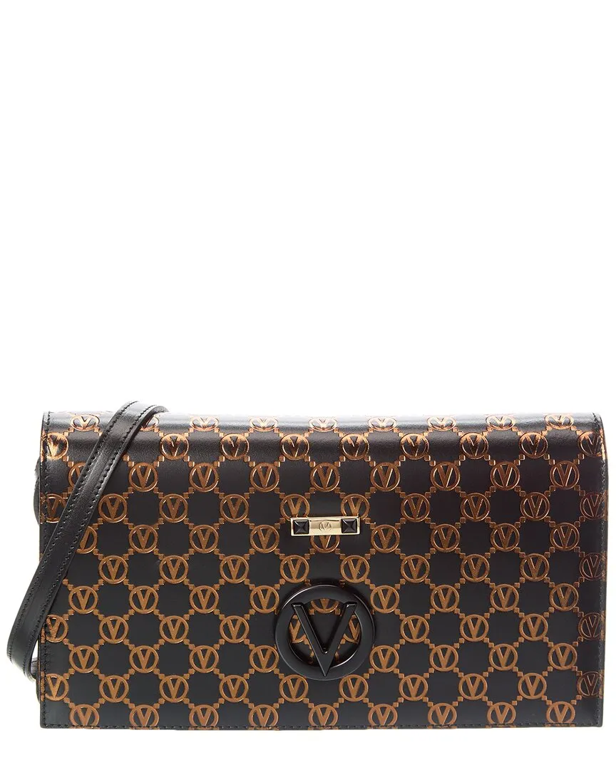 Valentino by Mario Valentino Lena Monogram Leather Shoulder Bag