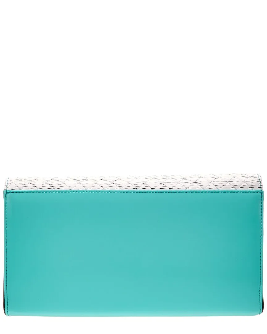 Valentino by Mario Valentino Lena Tresse Leather Shoulder Bag