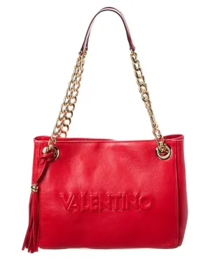 Valentino by Mario Valentino Luisa Embossed Leather Shoulder Bag