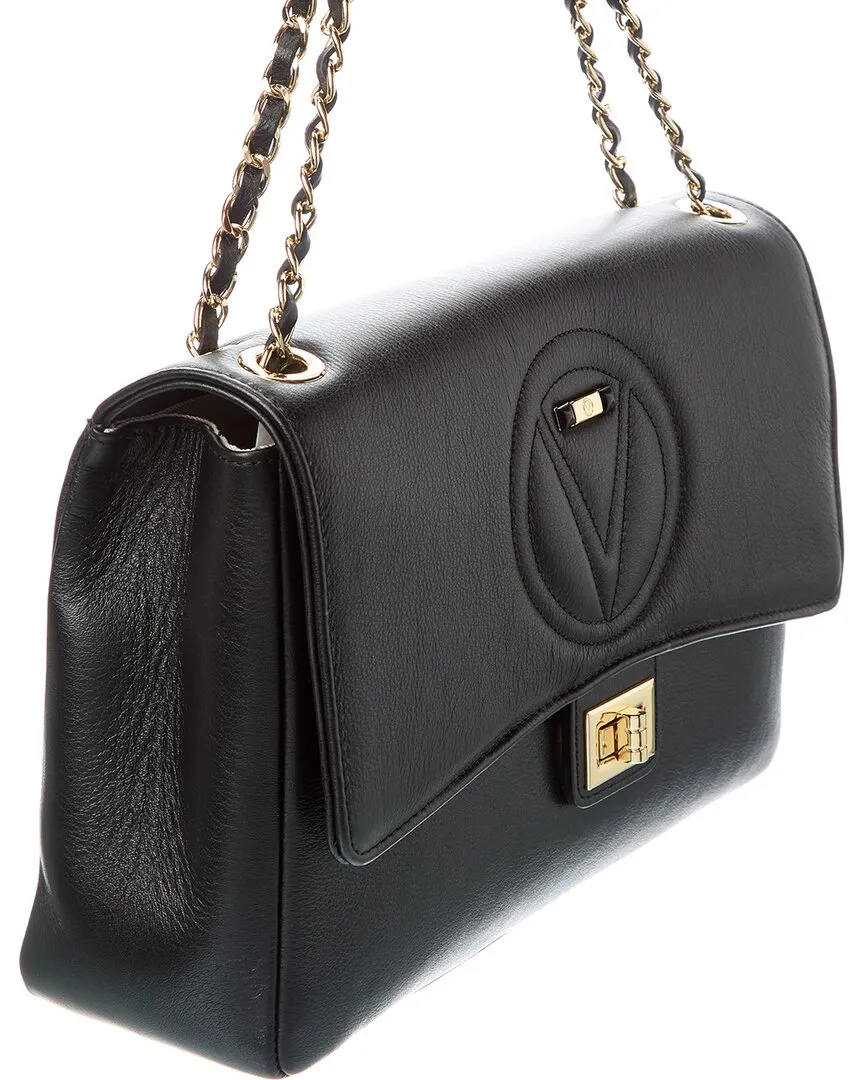 Valentino by Mario Valentino Posh Signature Leather Shoulder Bag