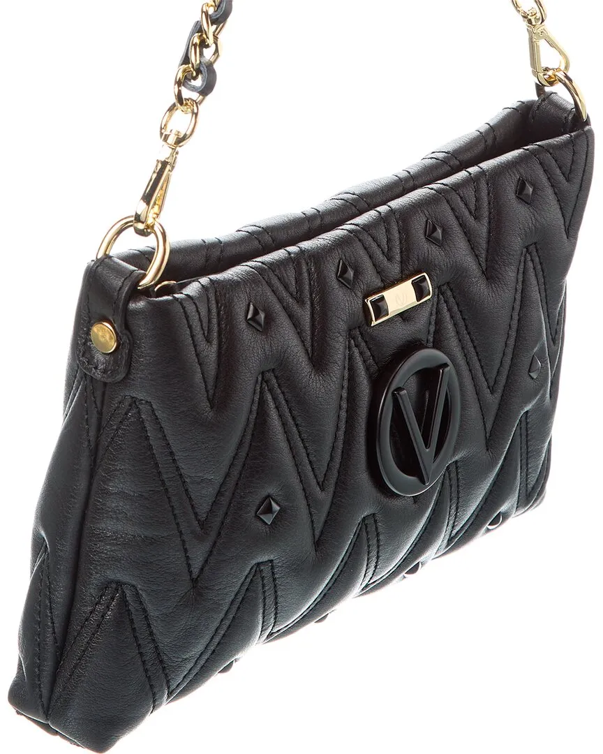 Valentino by Mario Valentino Vanille Diamond Leather Shoulder Bag