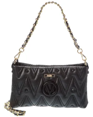 Valentino by Mario Valentino Vanille Diamond Leather Shoulder Bag