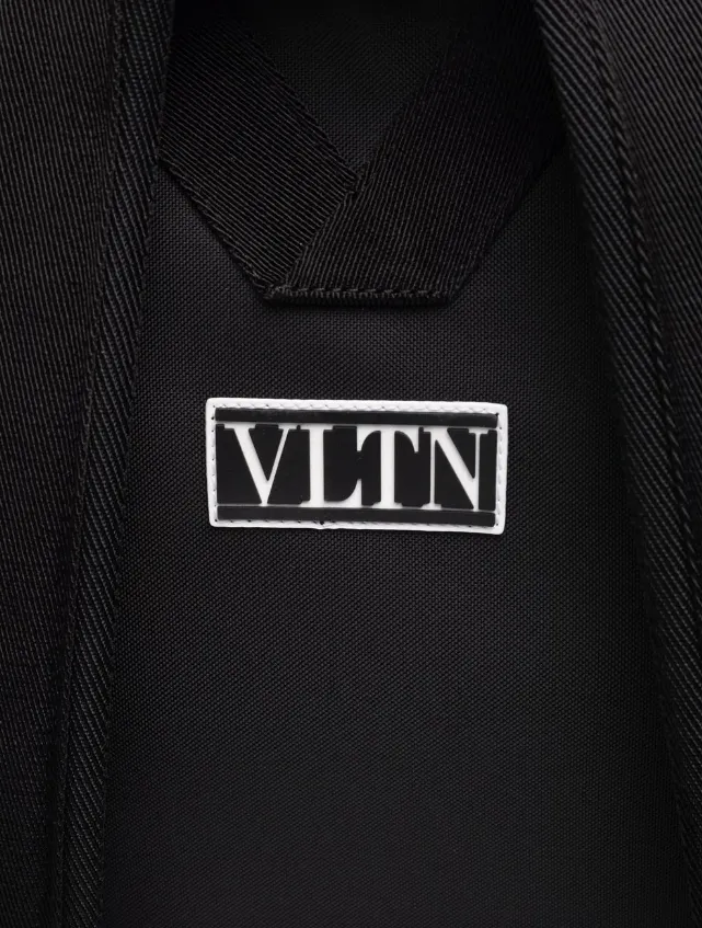 Valentino Garavani logo-strap backpack