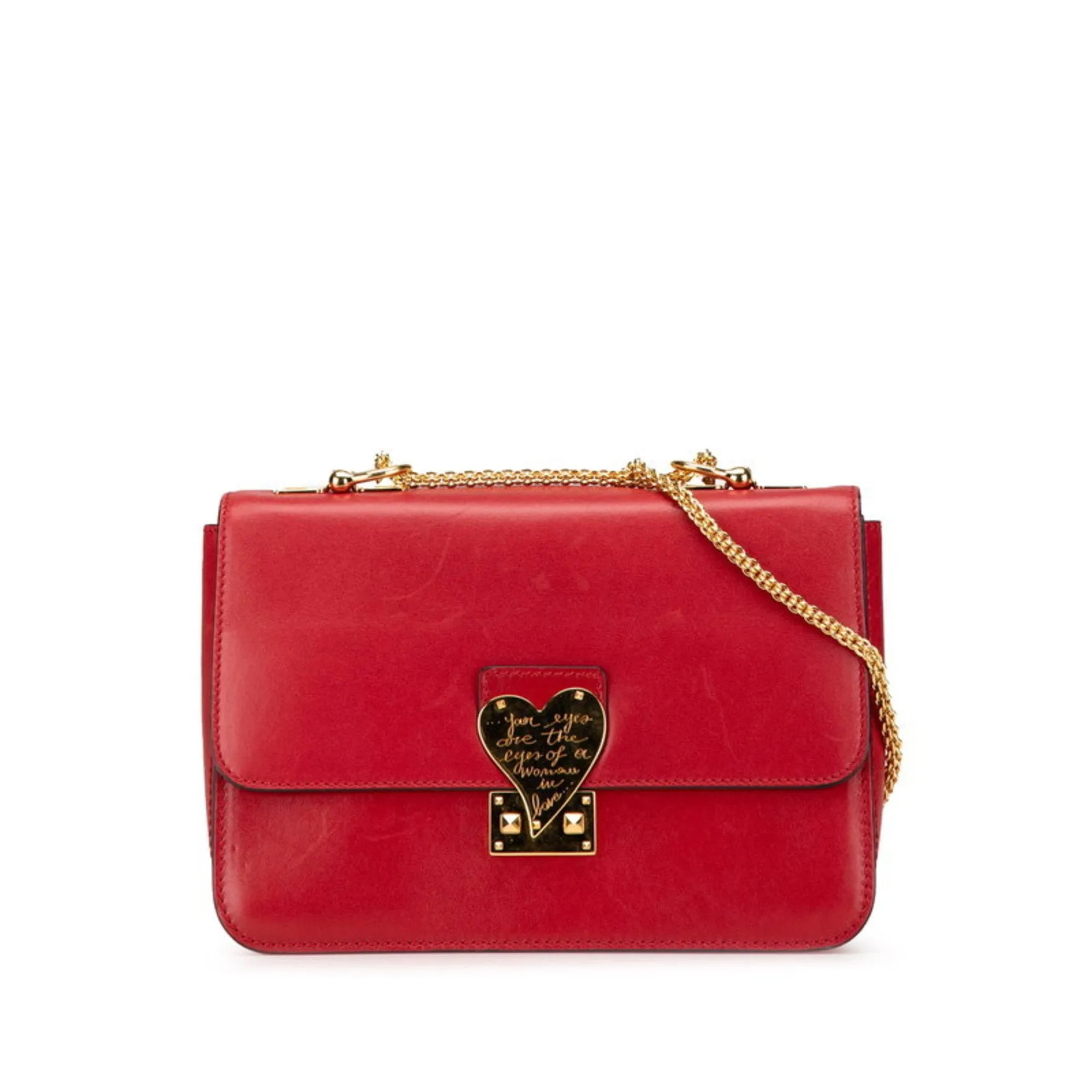 Valentino Leather Shoulder Bag (Pre-Owned)