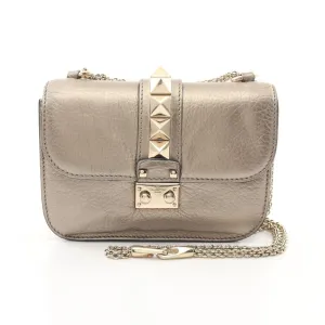 Valentino Leather Shoulder Bag (Pre-Owned)