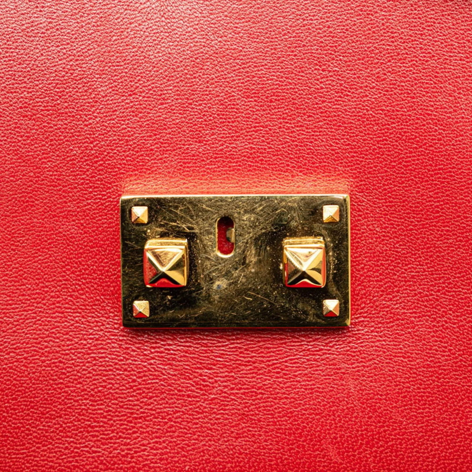 Valentino Leather Shoulder Bag (Pre-Owned)
