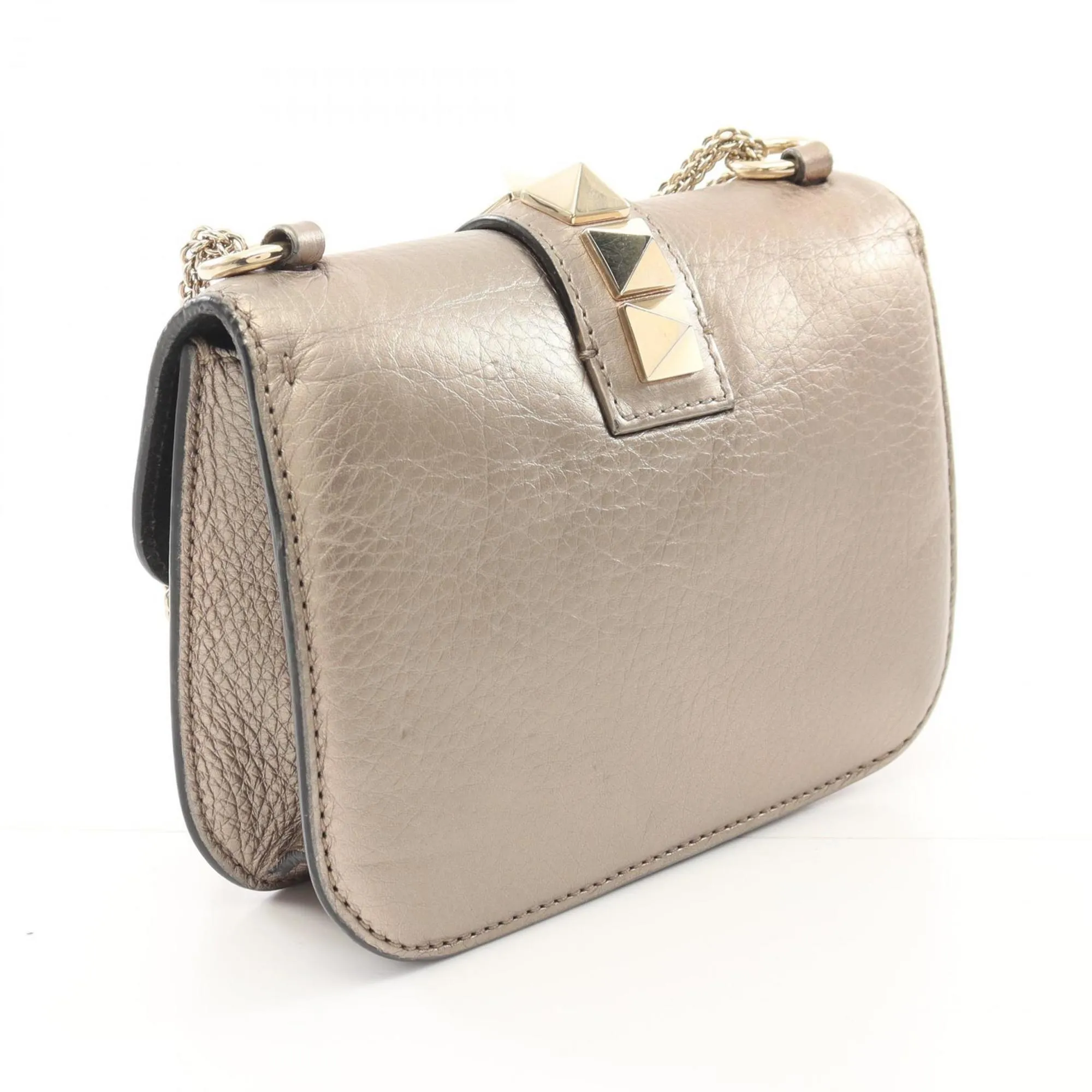 Valentino Leather Shoulder Bag (Pre-Owned)
