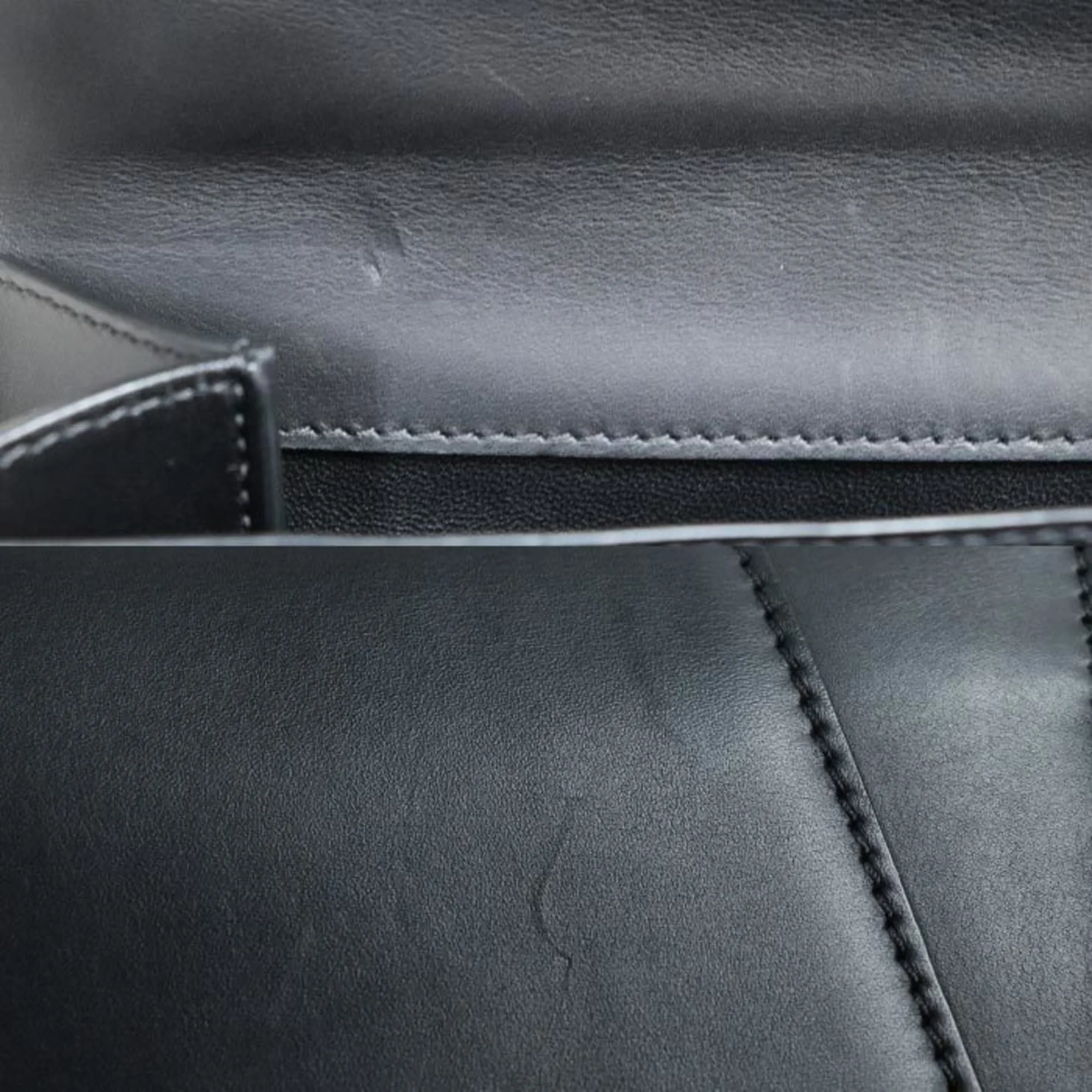 Versace Leather Shoulder Bag (Pre-Owned)