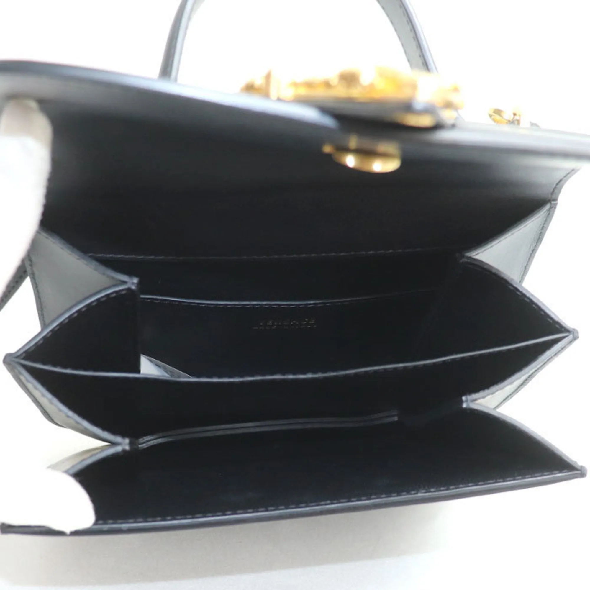 Versace Leather Shoulder Bag (Pre-Owned)