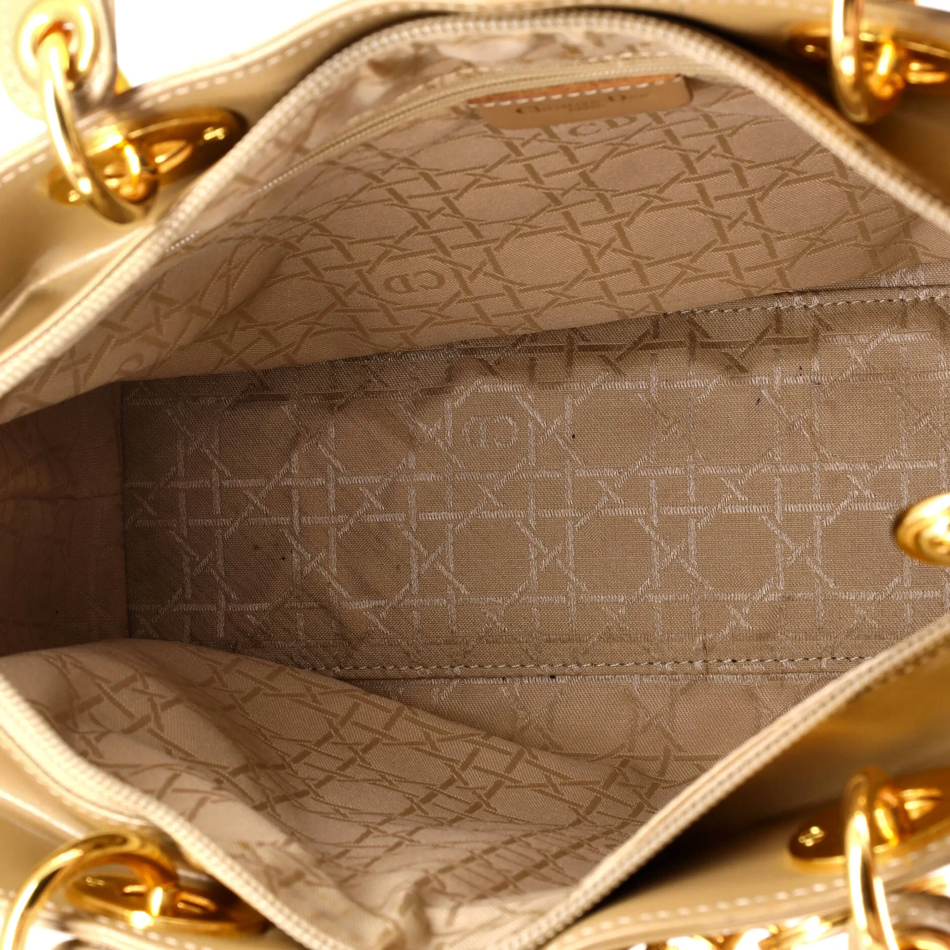 Vintage Lady Dior Bag Patent Large