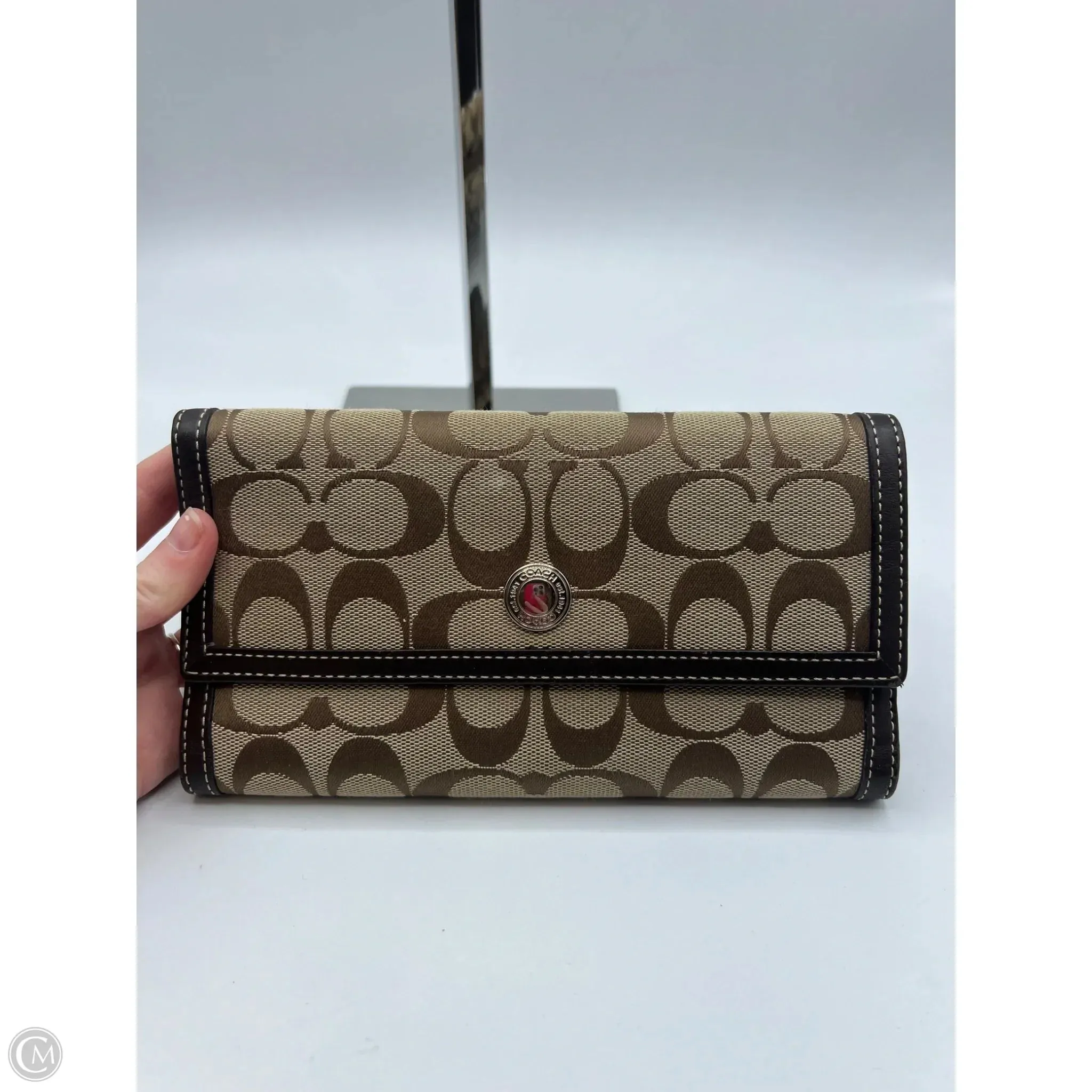Wallet Designer By Coach, Size: Large