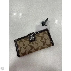 Wallet Designer By Coach, Size: Medium