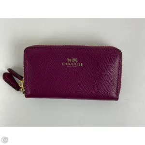 Wallet Designer By Coach, Size: Small