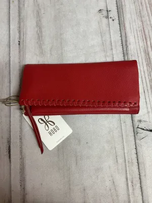 Wallet Leather By Hobo Intl In Red, Size:Large