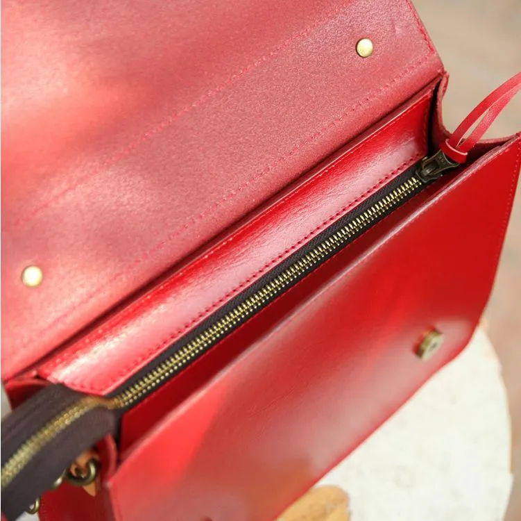 Womens Handmade Green Leather Satchel Handbag Cambridge Structured Satchel Shoulder Purse