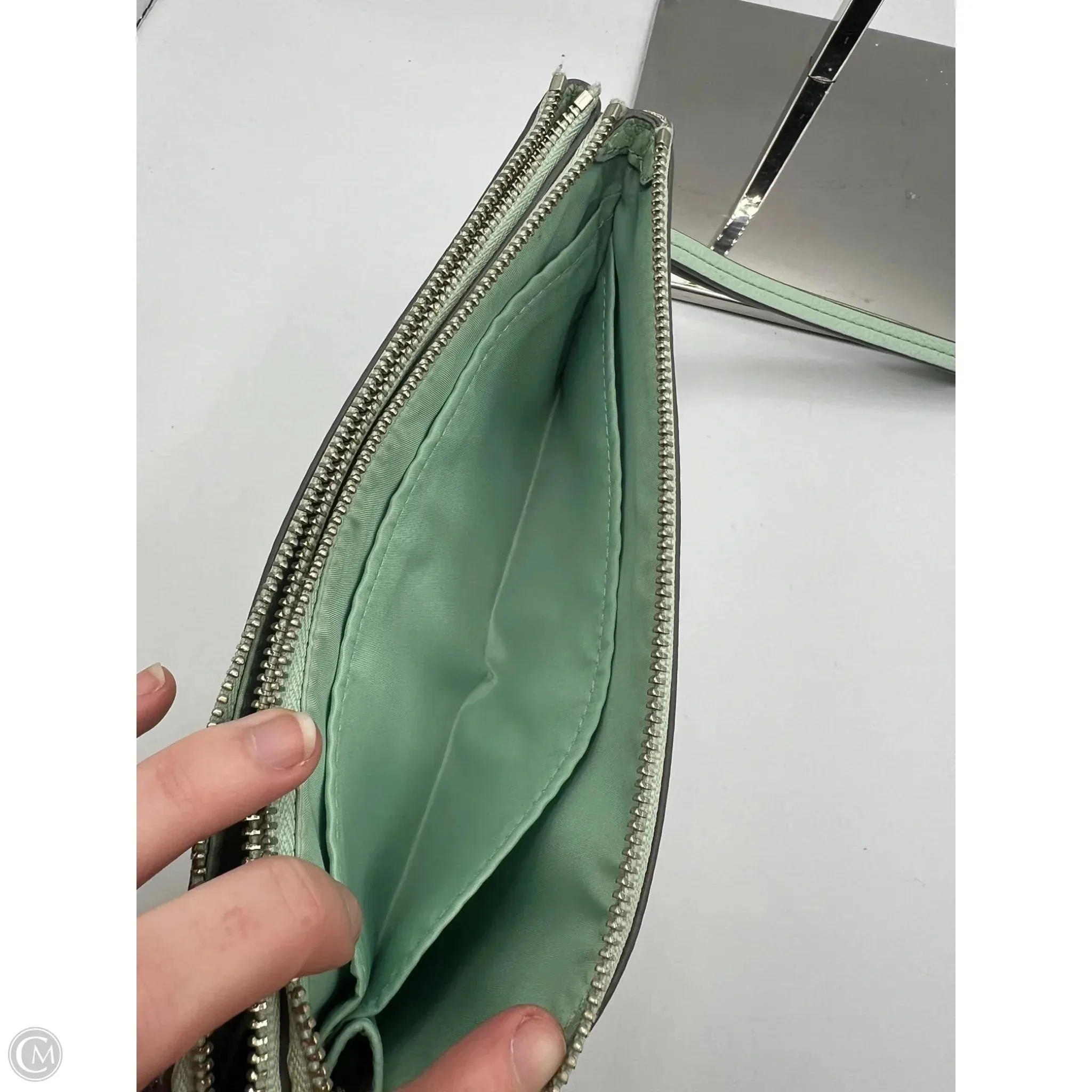Wristlet Designer By Coach, Size: Large