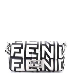 x Marc Jacobs Baguette NM Bag Printed Leather Medium