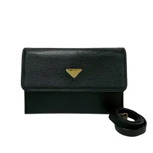 YVES SAINT LAURENT Shoulder Bag leather black