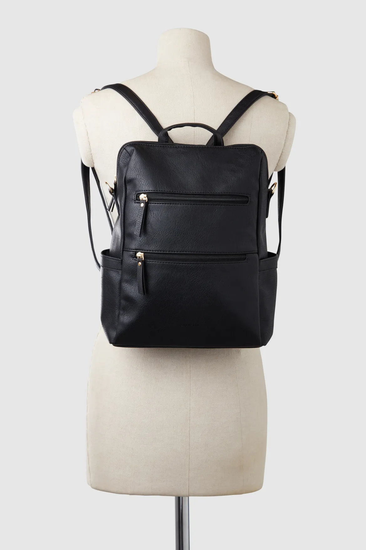Zip Pocket Large Backpack Bag